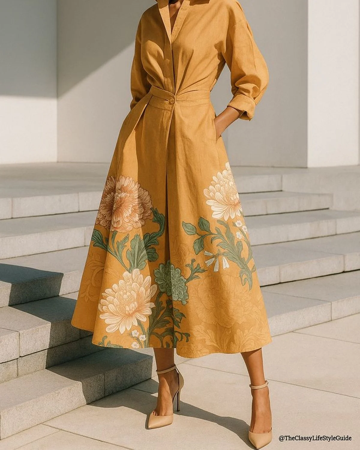 Mustard Wide-Leg Co-ord - Image 2
