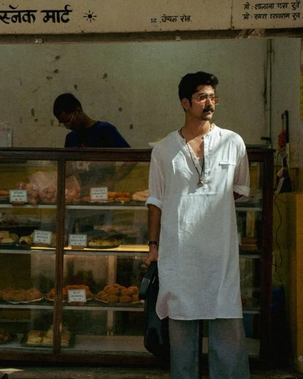 White Cotton Kurta